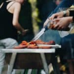 Brazilian-Thai BBQ: Grilled Skewers with Spicy Mango Salsa